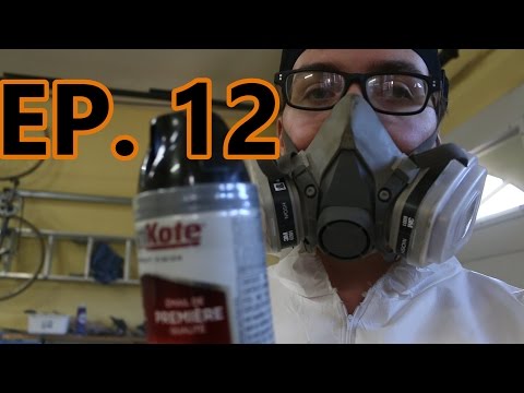 Datsun 280z Build Part 12 - Painting The engine Bay