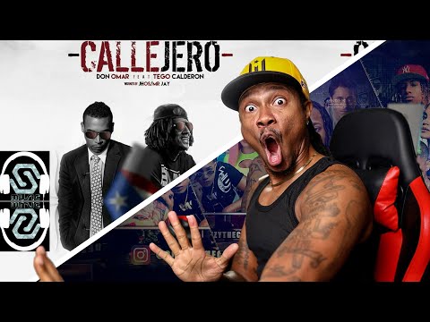 Don Omar - Callejero Ft Tego Calderon (Quezzy The CEO - El Afroamericano Reaccionando)