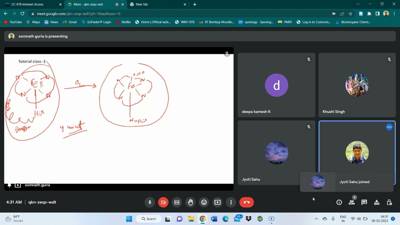 Tutorial 1 bioinorganic chemistry