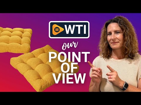Floor Pillow Seating Cushions for Adults Set of 2 Sitting Large Square Pillow Gel Memory Foam 20 x 20 x 4 Inch Yellow Yellow 2 - WTI product video review