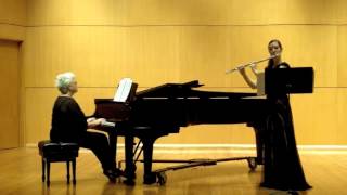 Alejandro Arguello; Sonata for Flute and Piano; III. A Peaceful Night at Lake Michigan