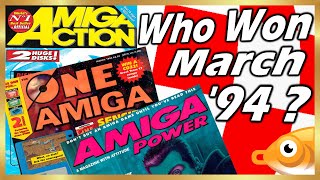 Cover Disk Face Off: March 1994 - Amiga Action, Amiga Power, One Amiga