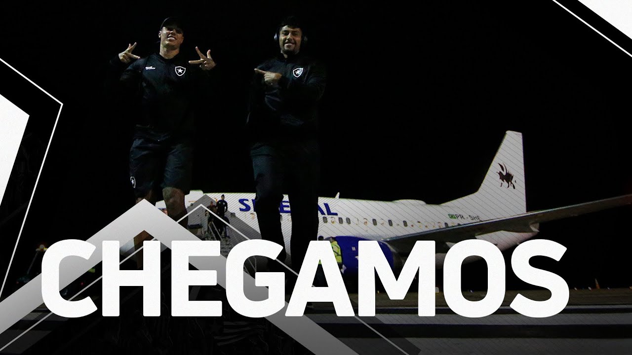 VÍDEO | Com Diego Hernández de cinegrafista, Botafogo mostra viagem à Argentina para duelo com Patronato