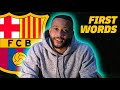 ? MEMPHIS DEPAY'S FIRST WORDS AS A BARÇA PLAYER (EXCLUSIVE!!!) ?