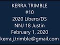 Kerra Trimble Highlights-Libero/DS-Class of 2020-February 1, 2020