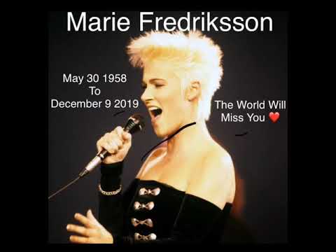 Marie Fredriksson Tribute. We will miss you