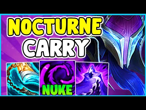 HOW TO PLAY NOCTURNE JUNGLE & SOLO CARRY IN SEASON 11 | Nocturne Guide S11 - League Of Legends