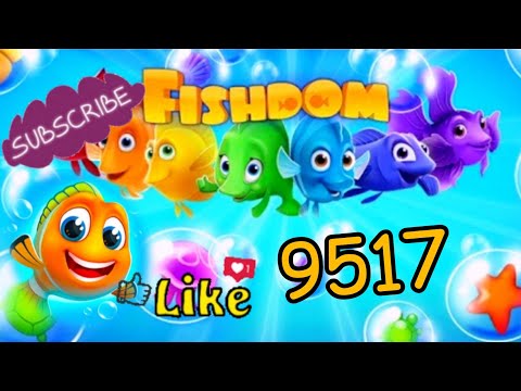 fishdom 2022, no Boosters, 9517  level - прохождение без бустеров, 9517 уровень.