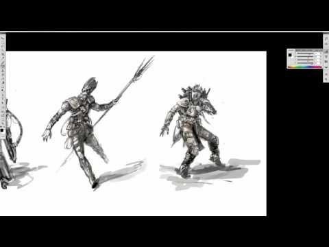 Concept Art - Character Development 02 (Rough sketches) /03