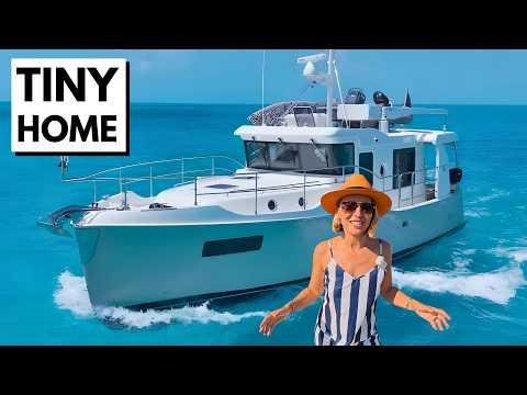 WHY SO POPULAR? 😳 2024 Nordhavn 41 Trawler Liveaboard Explorer Yacht Tour