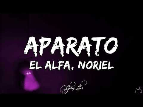 EL ALFA "EL JEFE" LOS APARATOS ✈️💰 LETRA ❌ NORIEL ❌ TRUENO "EL CAPO" ( DEMBOW ) VIDEO LYRICS
