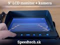Kamerový systém AHD 12V/24V - kamera + 9" LCD monitor (4-PIN) - Video Youtube