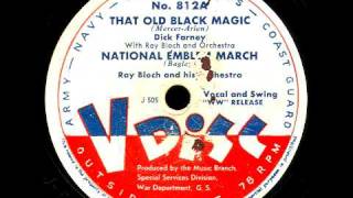 V-Disc 812 Dick Farney, Ray Bloch, Peanuts Hucko