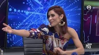 @MariaLeonVEVO  canta en vivo #PerroAmor #SinAcá en entrevista con @Javier Poza