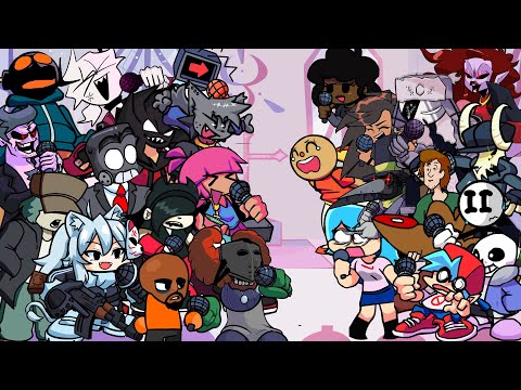 FNF Casanova But - Different Characters Sing It (Everyone Sings Casanova)