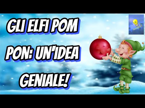 Elfi fatti con i pompon: un'Idea GeniALE #elfi #pompom #xmasdecorations #xmas @RiciclALE
