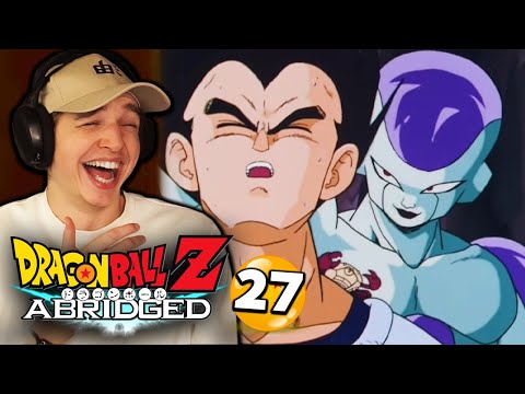 FRIEZA JUST DOESN'T CARE | DBZ: Abridged REACTION Episode 27