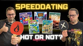 #Speeddating - Neues und älteres im knackigen Review | Zoff im Zoo, Das Gelbe Haus, Tiny Towns