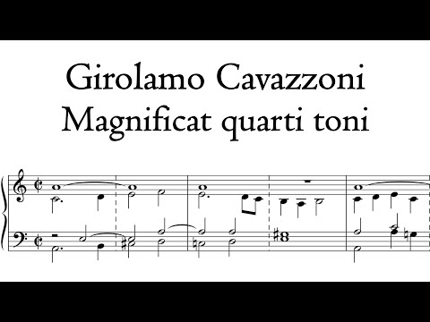 Cavazzoni - Magnificat Quarti Toni - Colombi organ (1533), Valvasone, Hauptwerk
