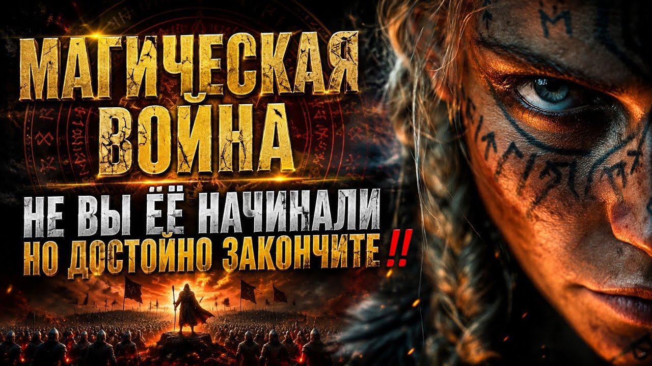 МАГИЧЕСКАЯ ВОЙНА НЕ ВЫ ЕЁ НАЧАЛИ. НО ВЫ ЕЁ ДОСТОЙНО ЗАВЕРШИТЕ.#гадание #таро #t
