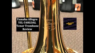 Video thumbnail for Yamaha Allegro YSL-548GOAL review by Schmitt Music Trombone Shop