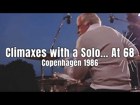 Buddy Rich Destroys Copenhagen at 68