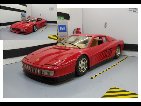 Restauration: Ferrari Testarossa 1/18 Bburago