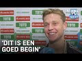 Frenkie de Jong krijgt lach niet meer van gezicht na bekerwinst | VERONICA INSIDE