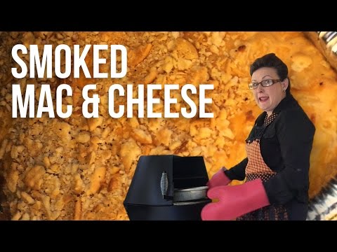 How to Make Smoked Mac and Cheese Recipe w/ Tina the Grilla Girl - Grilla Grills