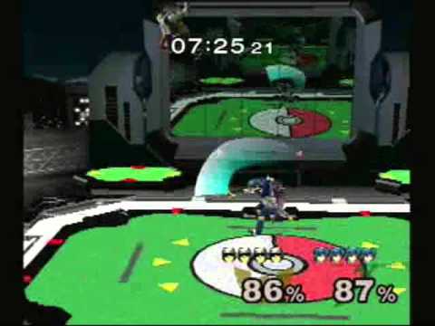 Nocturnalist(Falcon) vs Mooninite(Marth/Falco)
