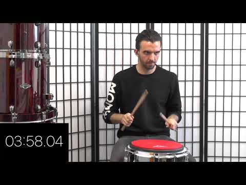 80 BPM - Singles, Doubles & Paradiddles