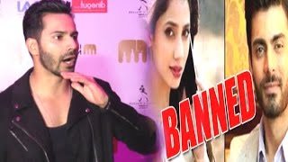 Varun Dhawan's Shocking Reaction On Banning Pakistani Actors In India!