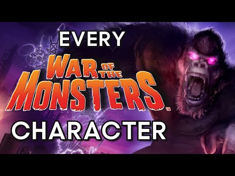 Every War of the Monsters Character and Costumes