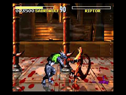 Killer Instinct SABREWULF vs RIPTOR
