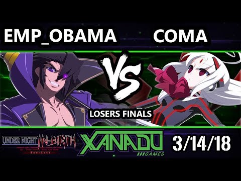 F@X 293 UNIST - EMP_Obama (Gordeau)  Vs. Coma (Vatista) - Under Night In-Birth Losers Finals