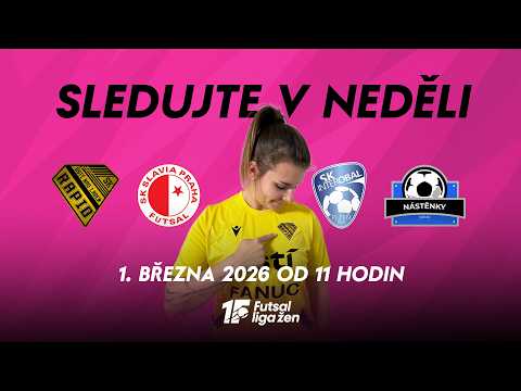 ŽIVĚ | Final Four 1. Futsal ligy žen 2025/2026