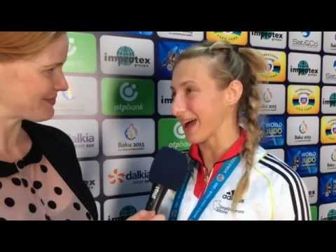 Grand Slam Baku 2015: Interview mit Martyna Trajdos -63kg