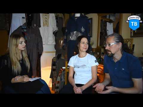 Видеорепортаж о дизайнерах Галине и Николае Бирюковых, бренд ® KGB