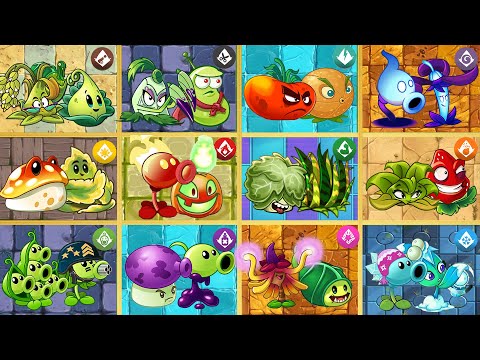 PvZ 2 Gameplay - All Best Mint Teams Challenge - Who Will Win ？ - Team Plant Vs Team Plant