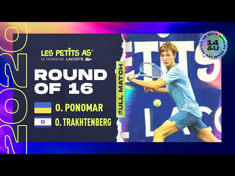 Les Petits As 2020 | Boys Round of 16 | Oleksandr Ponomar vs. Gur Trakhtenberg