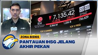 Indeks Saham Gabungan Melemah di Hari Terakhir Perdagangan Pekan Ini