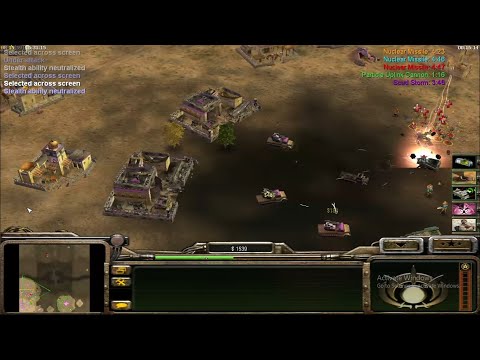 C&C Generals Zero Hour 1 VS 7 HARD ARMY
