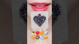 ASMR EMOJI FOOD yanggaeng jelly sprinkle honey jelly kohakuto marshmallow ice mukbang eating sounds