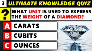 The Color Red, Space... and everything else (Ultimate Knowledge Quiz 3)
