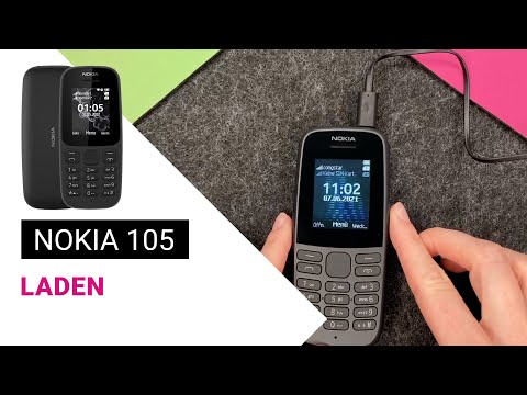 Nokia 105 2019 - Akku laden