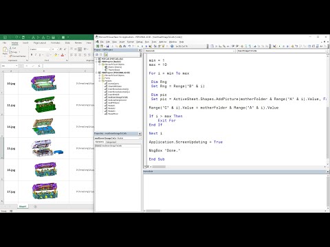 #excelvba Insert Image to Cells