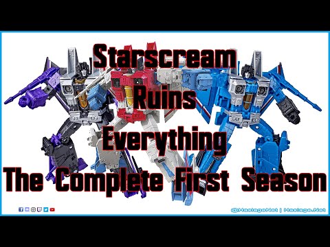 "Decepticons, Retreat!" Starscream Ruins Everything, The Complete First Season | HNE Toys