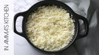 Cauliflower Rice With And Without A Foodprocessor