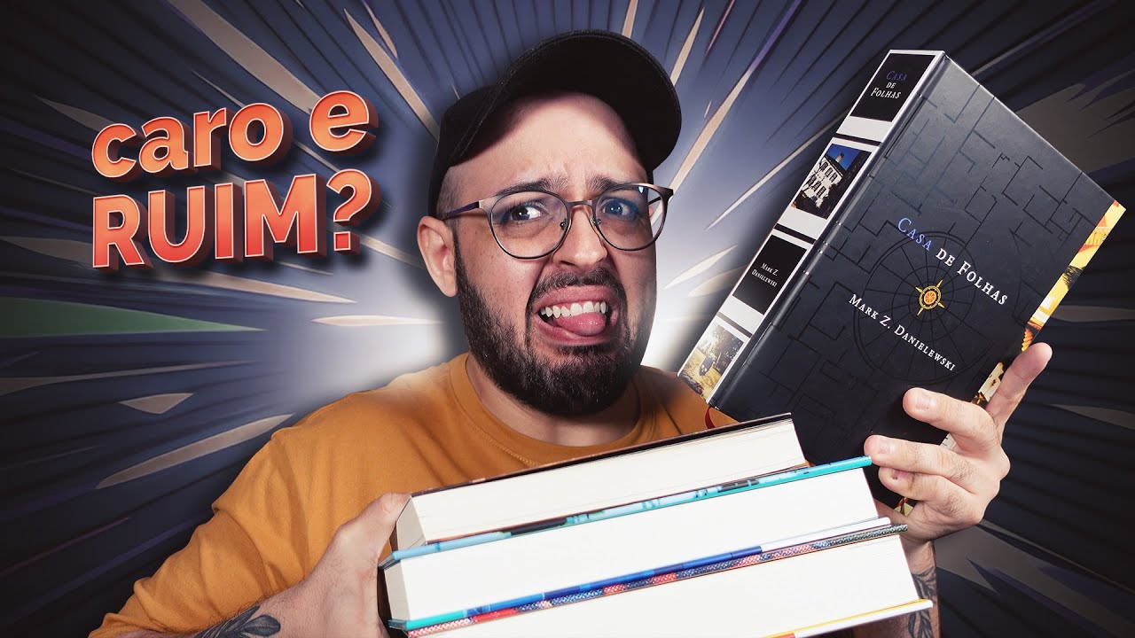 Abandonei o livro de 290 reais... mas tô obcecado por esses outros!