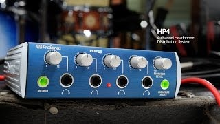 Video thumbnail for PRESONUS HP4 by DJ BAND SUPPLY